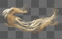 PNG Glitter flowing in the wind black background exploding splashing.