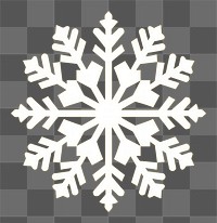 PNG Snow flake snowflake decoration christmas.