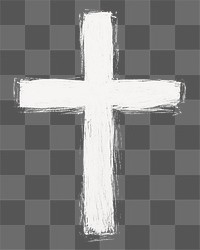 PNG A white cross symbol drawing texture chalk.