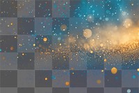 PNG Blur abstract glitter gradient background night blue gold.