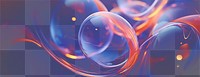 PNG Fluid and dynamic abstract background illustration colorful spheres.