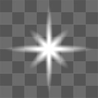 PNG Radiant starburst overlay effect on transparent background