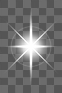 PNG Radiant starburst overlay effect on transparent background