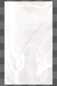 Png rectangular frame beige Memphis, elegant brush stroke, transparent background