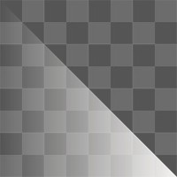 PNG black gradient triangle border, transparent background