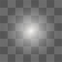 PNG black gradient circle, transparent background