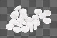 Medical tablet pills png pharmacy, transparent background