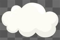 PNG white cloud weather transparent background