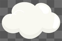 PNG white cloud weather transparent background