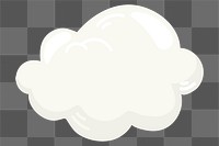 PNG white cloud weather transparent background