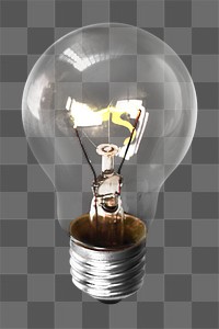 Lamp png collage element, transparent background