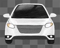 Png electric car vehicle illustration, transparent background