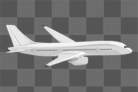 Flying airplane png vehicle illustration, transparent background