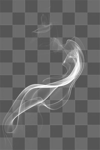 PNG Smoke backgrounds black black background, digital paint illustration.