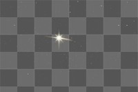 PNG shining star effect, transparent background 