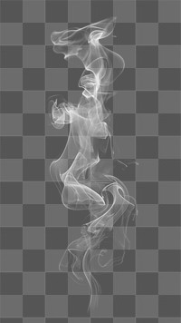 PNG Smoke steam black black background creativity.