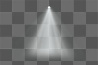 PNG stage spotlight effect, transparent background 