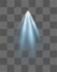 PNG stage spotlight effect, transparent background 