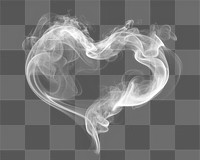 PNG Smoke shape black white