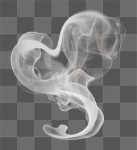 PNG Smoke black white steam