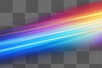 PNG Rainbow light leak backgrounds graphics bright