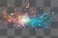 PNG Bokeh lens flare backgrounds light night