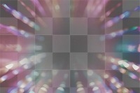 PNG Holographic light leak backgrounds shape illuminated