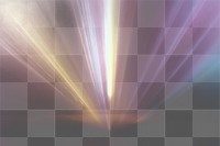 PNG Rainbow holographic light backgrounds sunlight