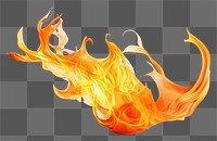 PNG Flame fire creativity exploding. AI generated Image by rawpixel.