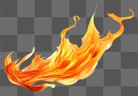 PNG Flame fire creativity abstract. 