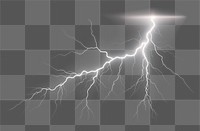 PNG Electric Thunder thunderstorm lightning black background