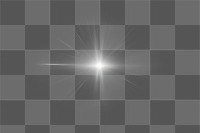 PNG sunlight flare effect, transparent background 