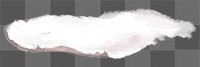 Painted cloud png transparent background