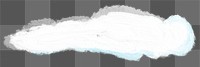 Painted cloud png transparent background