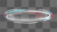 Futuristic speed portal png element, digital remix, transparent background