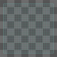 Blue grid png square shape, transparent background