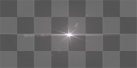 Lens flare png element, digital remix, transparent background