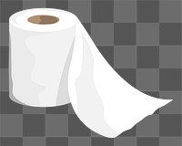 Toilet tissue png, transparent background