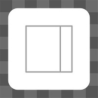 PNG layout edit icon transparent background