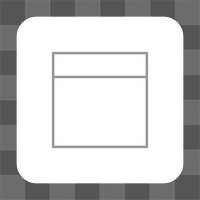 PNG layout edit icon transparent background