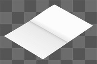 Notebook png illustration, transparent background