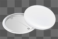 Pin badge png illustration, transparent background