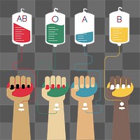 Blood transfusion png, transparent background