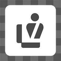 PNG  customs control sign icon transparent background