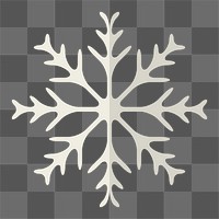 Snowflake png, transparent background