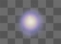 Png space star, isolated object, transparent background