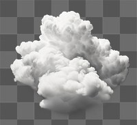 PNG Stormy cloud effect, transparent background. AI generated image by rawpixel.