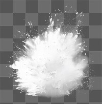 Powder explosion effect png, transparent background