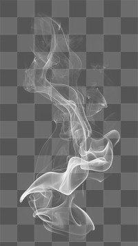 PNG Light incense smoke black black background monochrome