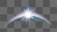 PNG Sun rainbow sky sunlight. AI generated Image by rawpixel.